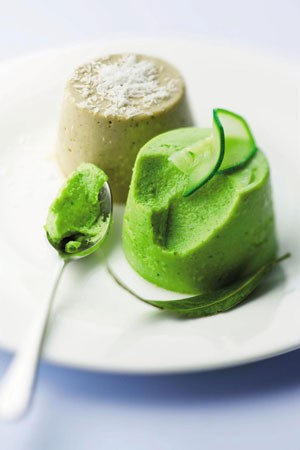 Les petits flans de légumes Anne Sophie Pic