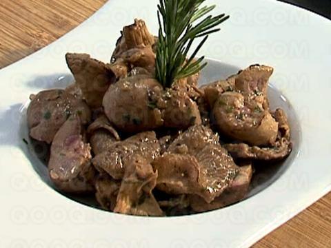 Rognons de veau sauce moutarde