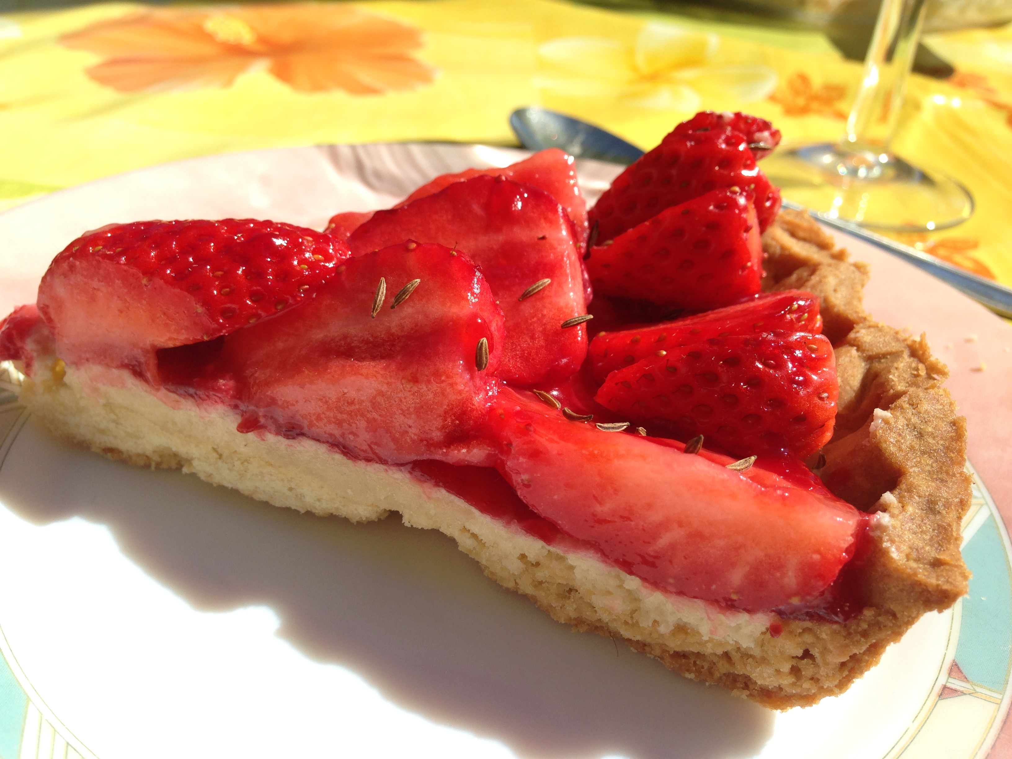 Tarte aux fraises