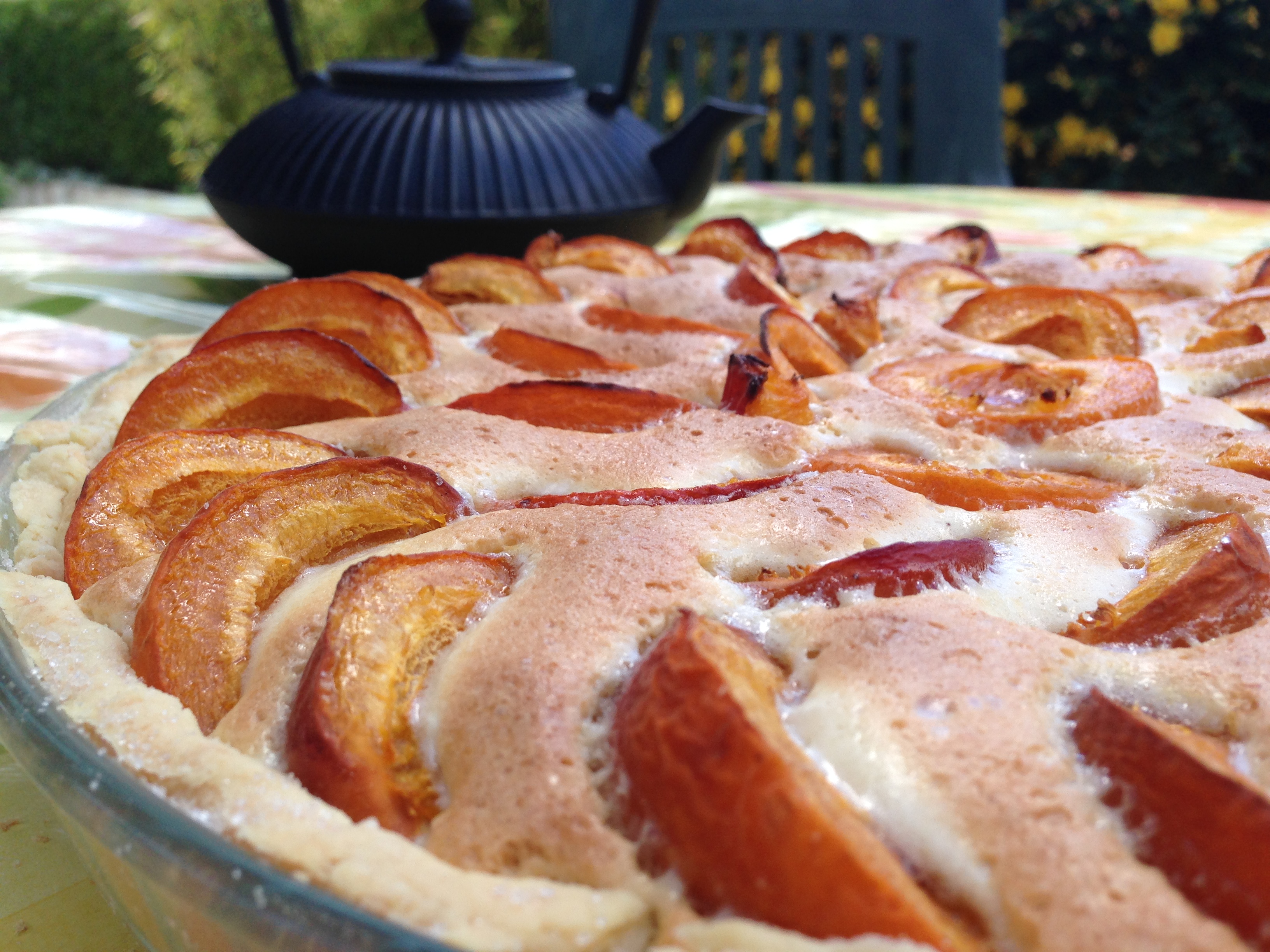 Tarte abricot