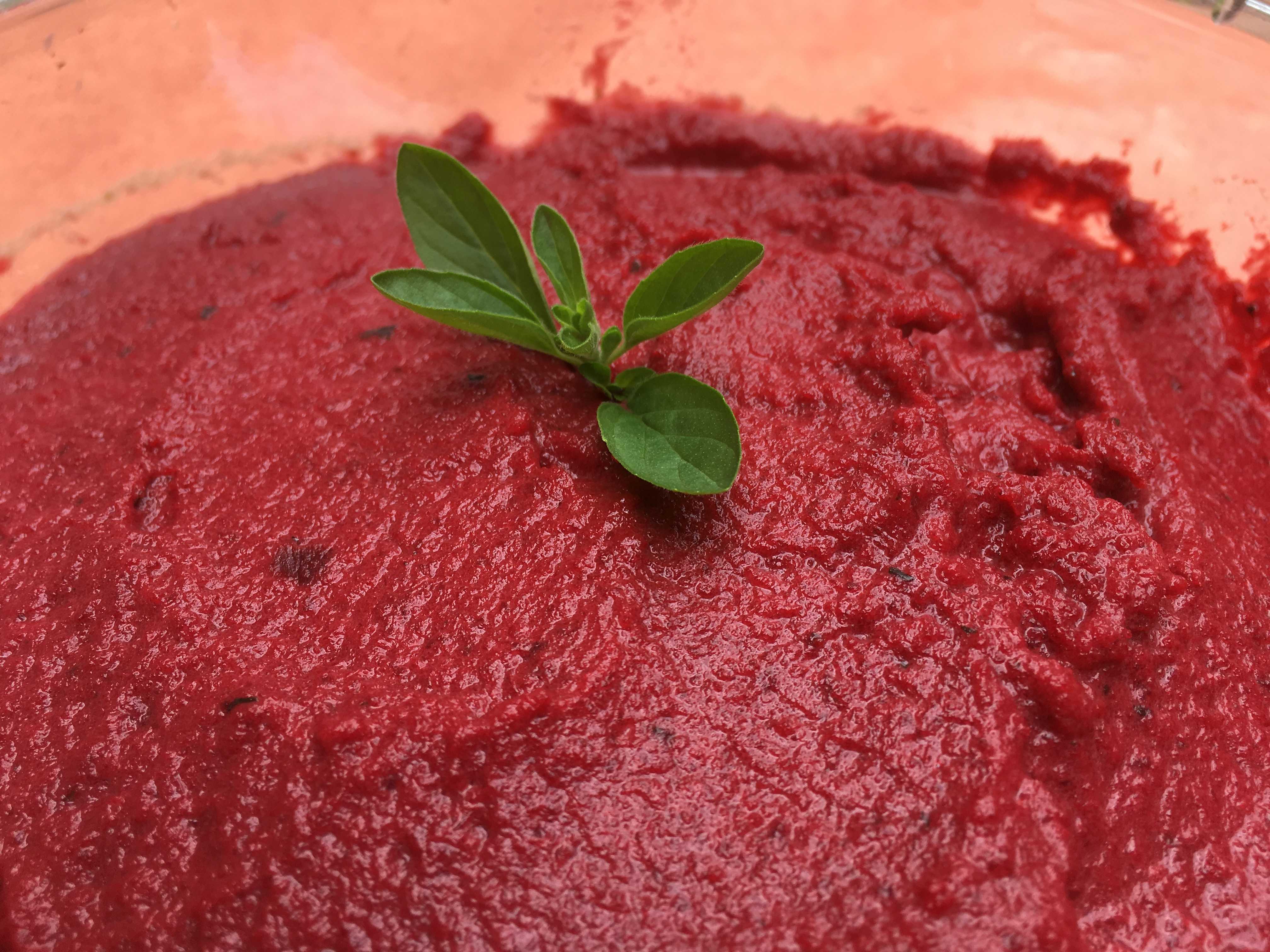 Purée de betteraves