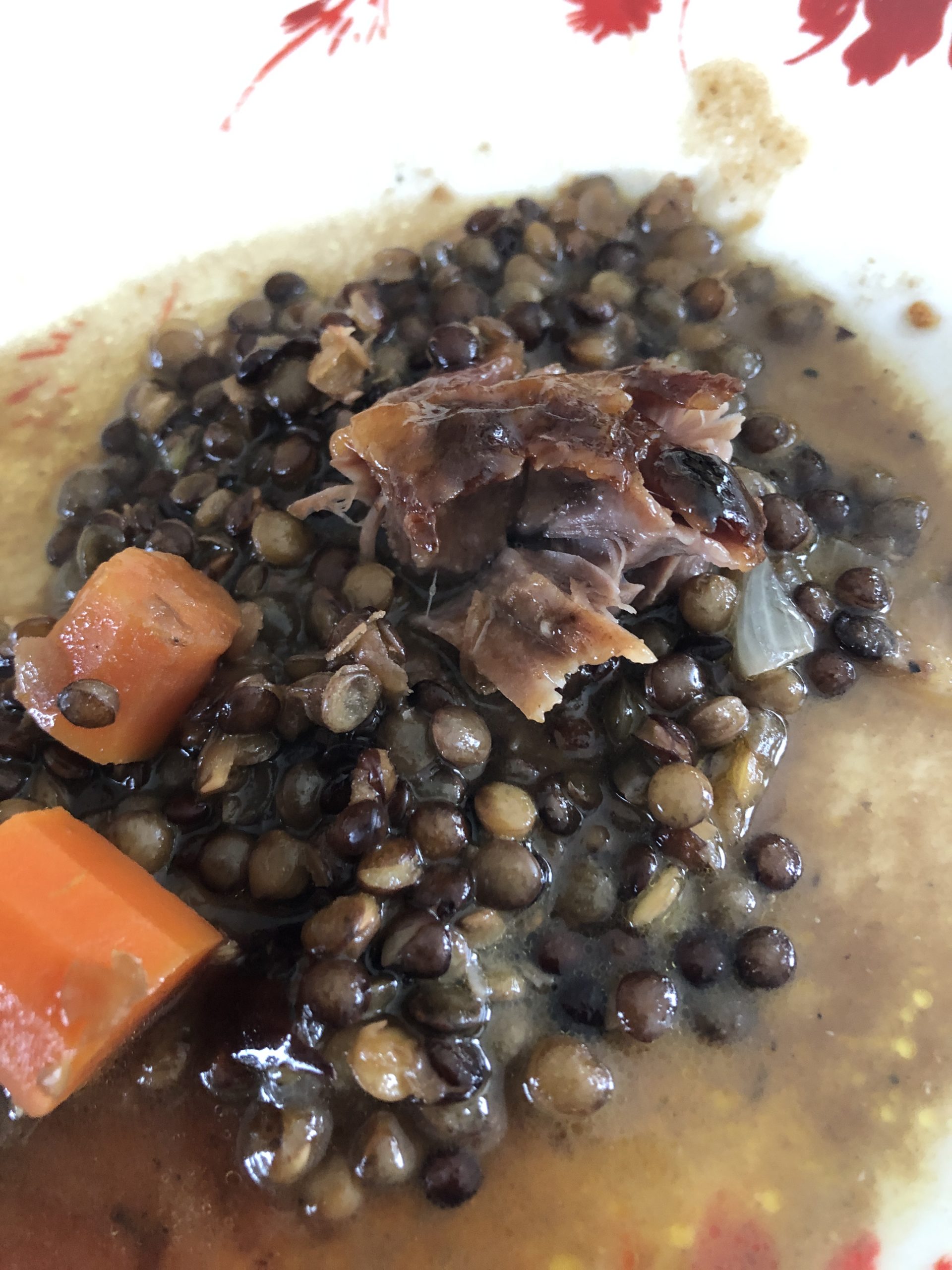 Joue de porc au cidre