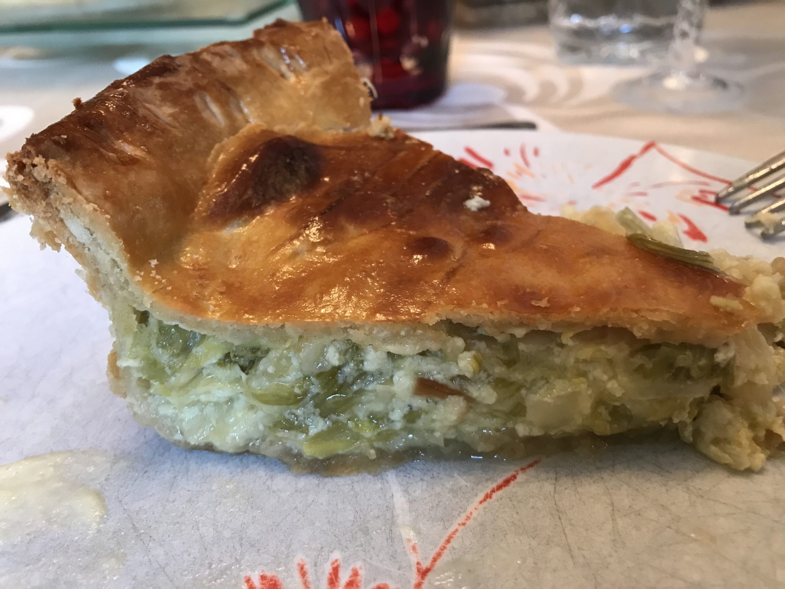 Flamiche aux poireaux