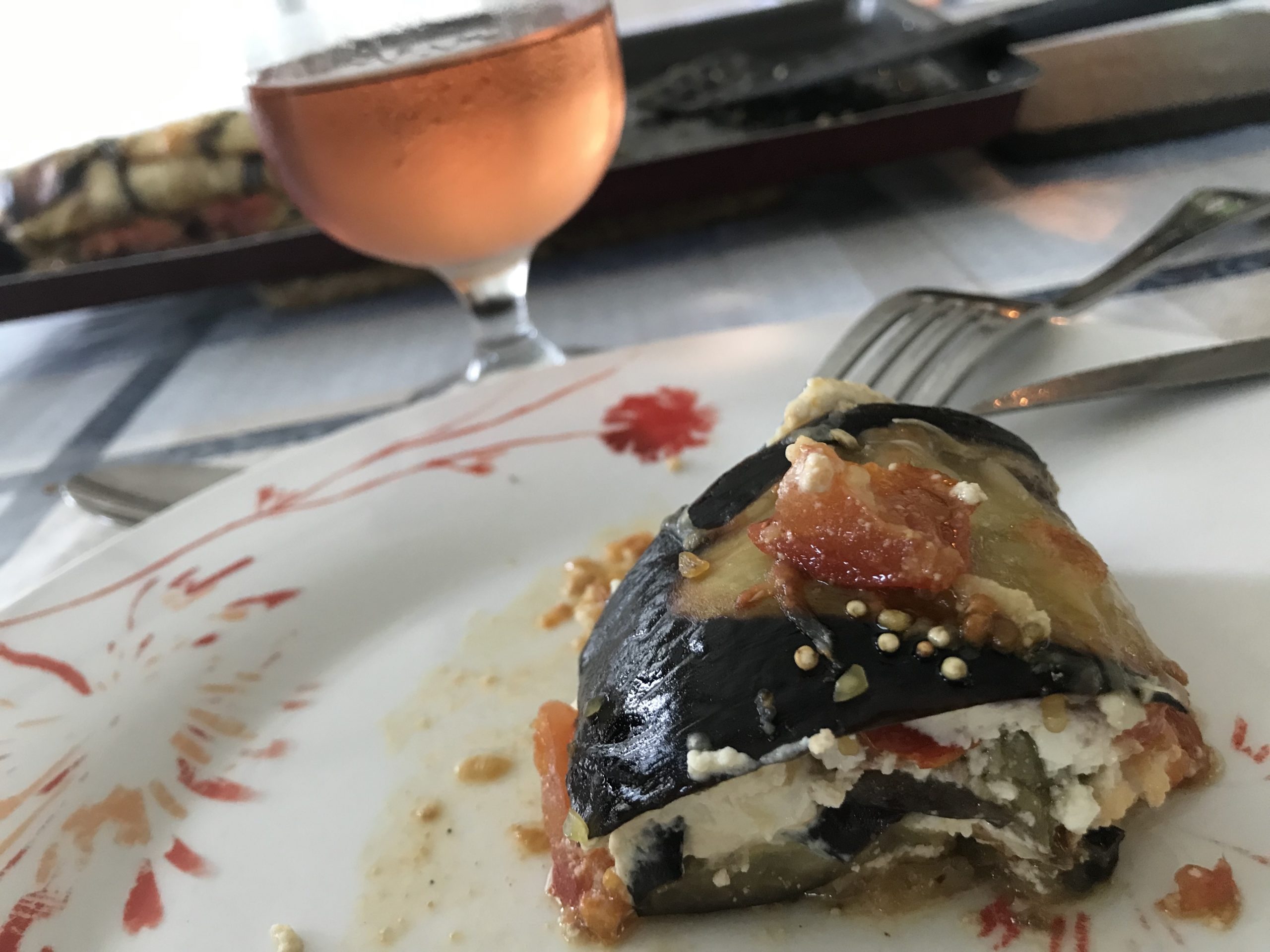 Roulé d&rsquo;aubergines